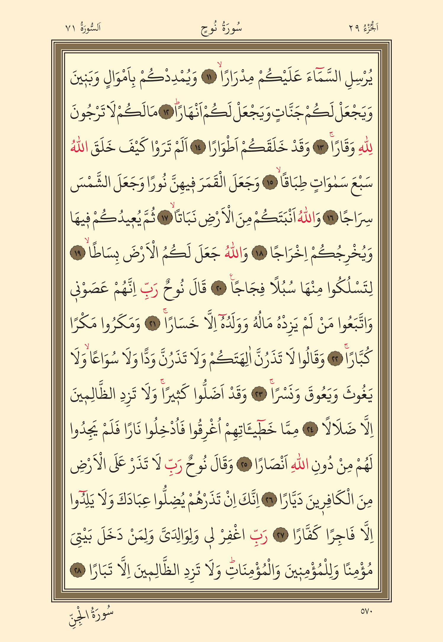 Kuran Oku 29. Cüz 570. Sayfa - KELAMULLAH