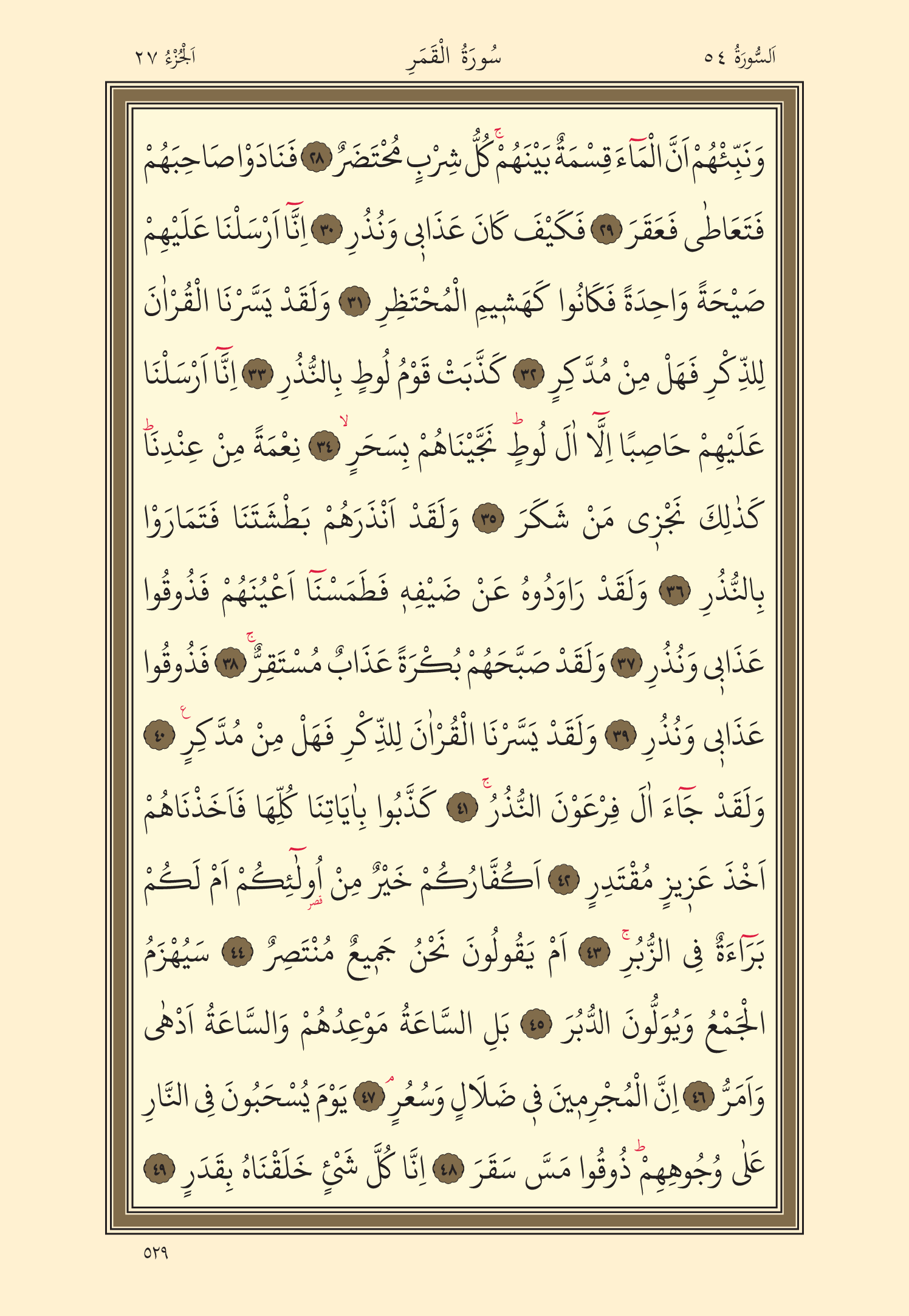 Kuran Oku 27. Cüz 529. Sayfa - KELAMULLAH